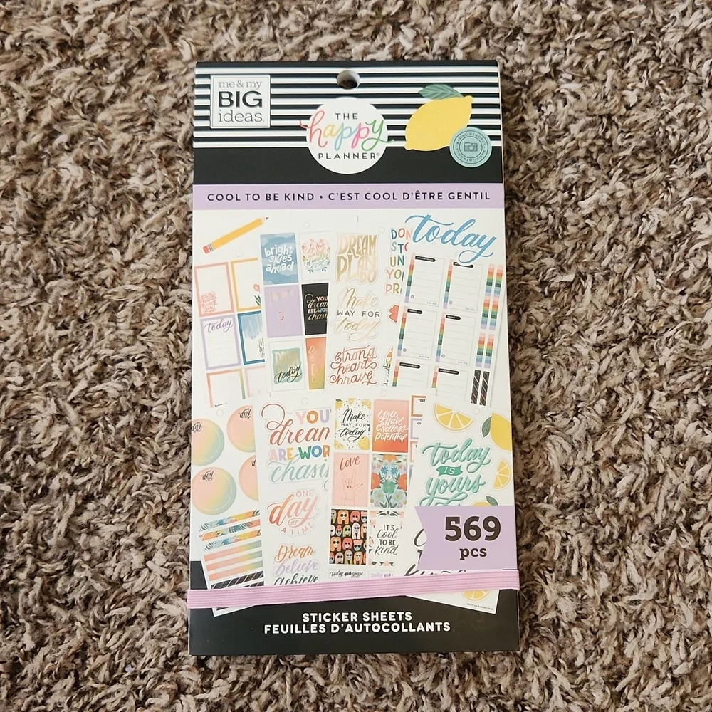 The Happy Planner Sticker Sheet NEW IN PACKAGING